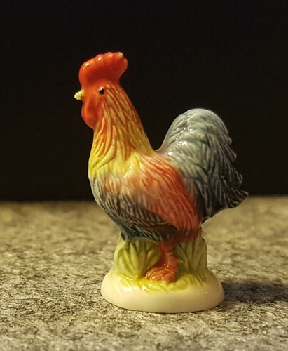Fève coq gaulois doré - -,