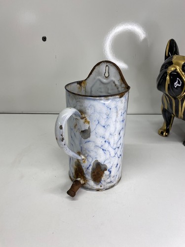 Ancien pot lavement - à, ou