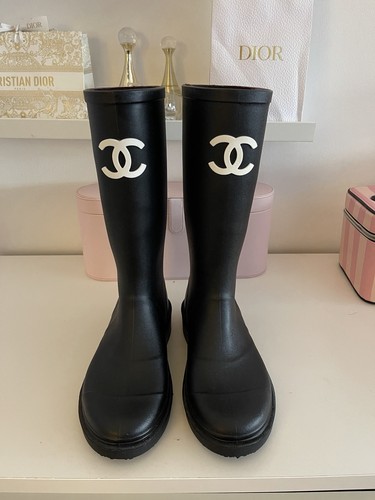 Chanel bottes pluie femme - bottes, de