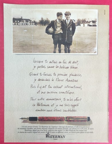 Publicité presse stylo - presse:,
