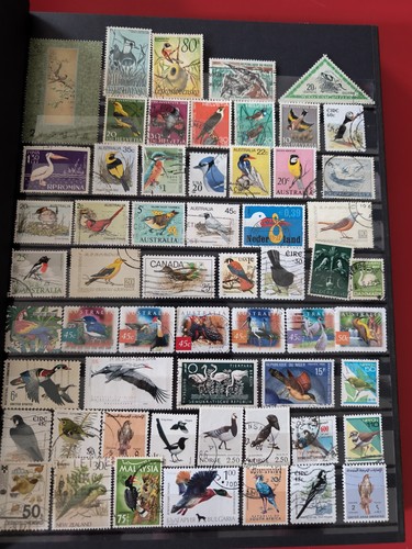 Classeur ancien timbres - classeur, de