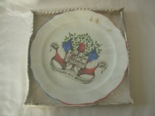 Assiette déco commémorative