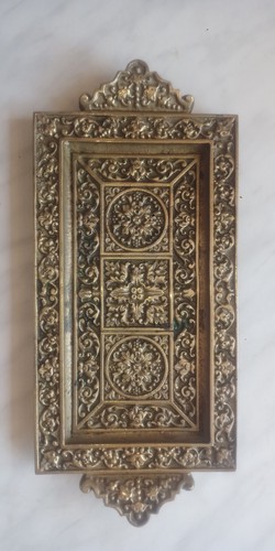 Plateau ancien bronze - ancien, en