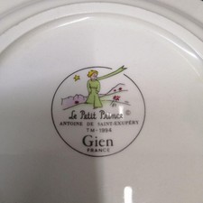 Assiette Gien Le Petit Prince