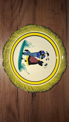 Assiette ancienne henriot - assiette,