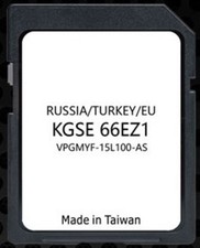 Carte SD Europe-Turquie-Russie 2024 (KGSE66EZ1) compatible avec MAZDA Connect
