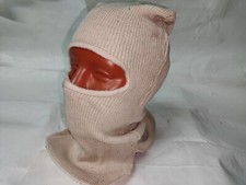 Casquette en laine chameau