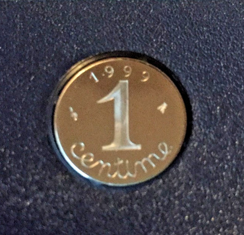Centime 1999 epi fdc sortie - 1999,