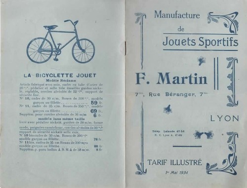 Pub 1934 jouets - pub,