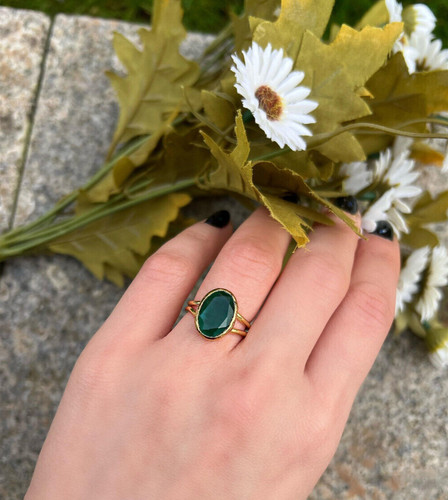 Bague argent 925 solitaire - en,