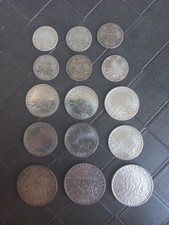 lot de pièces françaises en