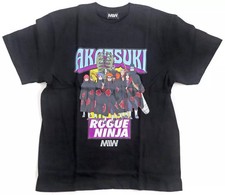 T-shirt noir Naruto Akatsuki