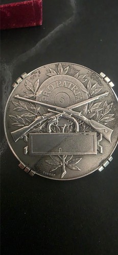 Rare médaille broche - rare, argent