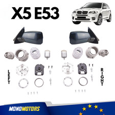 KIT RÉPARATION RÉTROVISEUR LATÉRAL PLIABLE AVEC MOTEUR L+R POUR BMW X5 E53
