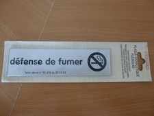 PLAQUE SIGNALÉTIQUE PLEXIGLAS