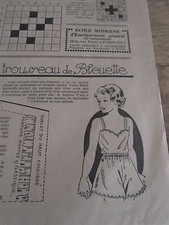 ANCIEN PATRON POUR LA POUPEE "