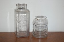 ANCIEN BOCAUX EN VERRE PROSPER