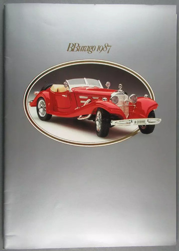 Catalogue burago bburago 1987 - burago,