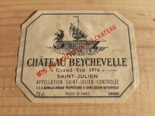 étiquette vin Chateau