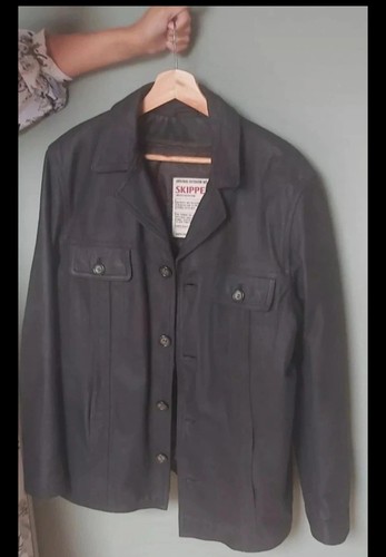 Veste skipper cuir marron - skipper,