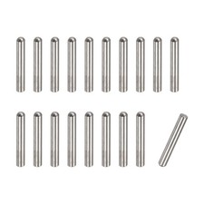 3x15mm Goujons, 20pcs Tête Bois Couchette Lit Étagère Chevilles Support