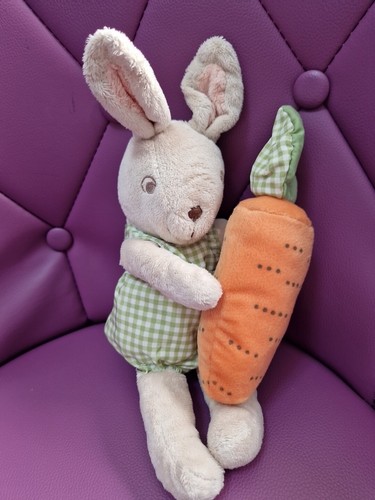 Doudou peluche lapin beige - doudou,