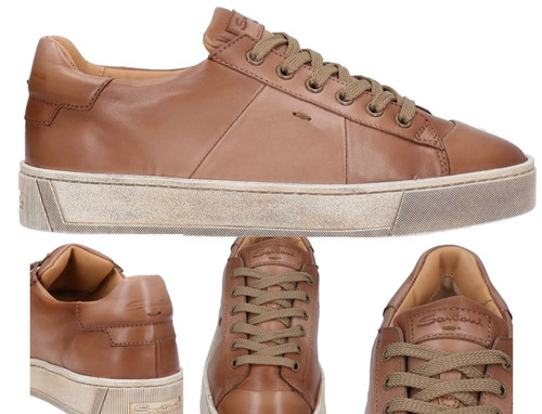 Santoni cuir bas top - santoni,