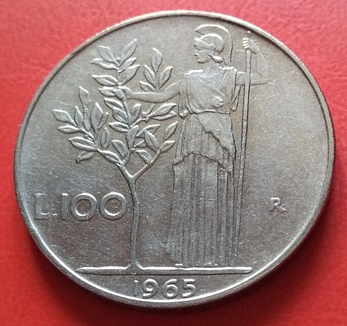 Monnaie italie 100 lire - monnaie,