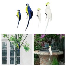 Simulation Parrot Statue Party Prop Prop Figurine pour le couloir du jardin