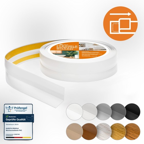 Plinthe souple pvc 32x23mm - pvc,