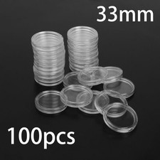 100 pièces 33 mm