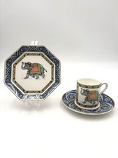 Lot de 2 plats octogonaux