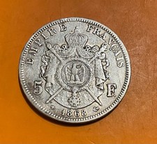 5 Francs 1868 BB Louis