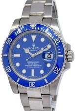 Rolex Submariner "Smurf" 18k