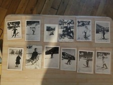 lot de 12 photos anciennes de