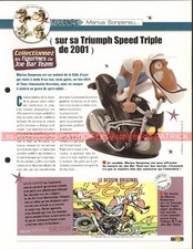 TRIUMPH Speed Triple 2001 Joe Bar Team Fiche Moto #007780