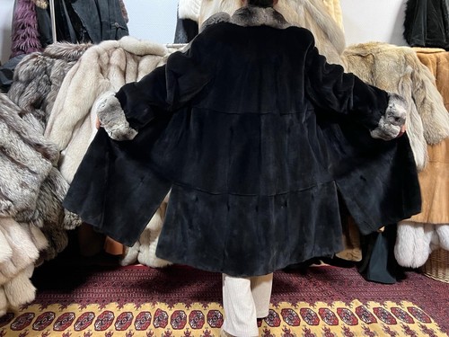 Manteau fourrure visone - en,