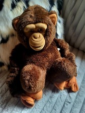 PELUCHE MARIONNETTE  MAIN VINTAGE SINGE MOCO JEMINI 