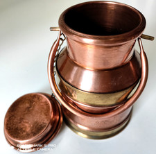 Petit pot lait - à, cuivre
