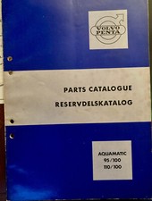 parts catalogue Volvo Penta Aquamatic 95/100, 110/100 publ. 1958