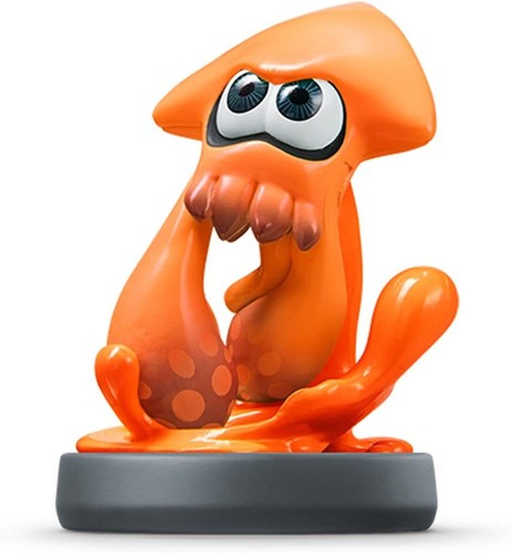 Nintendo amiibo squid orange