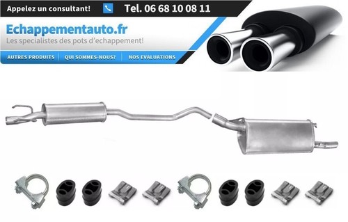 échappement opel corsa - Échappement,