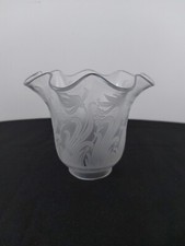 Tulipe Lampe Pétrole Cristal St Louis Signée 