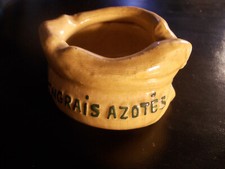 1950 superbe cendrier CFA Engrais azotés Sfipe Paris sac jute champ agriculture