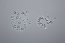 Fermoirs / embouts plastique pour boucle d'oreille, 2 formes différentes 