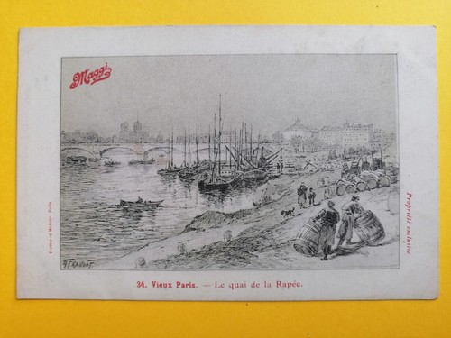 Cpa gravure eau forte vieux - eau-forte,