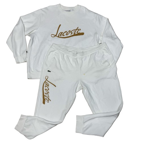 Lacoste script logo sweatshirt - lacoste,