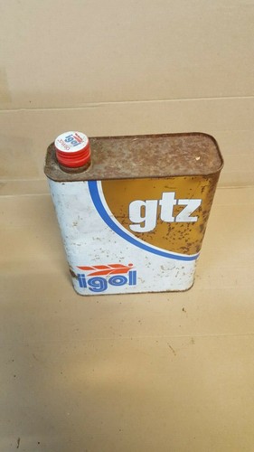 Ancien bidon huile igol gtz - d'huile,