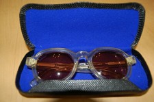 Lunettes de Soleil Vintage CUTLER & GROSS  Femme, Luxe, Hand Made 1975