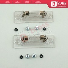 2 feux de plaque d'immatriculation pour VW Jetta Passat Caddy T5 superbe.